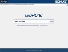 Tablet Screenshot of isohunt.info