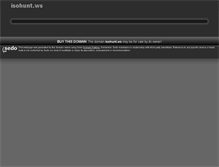 Tablet Screenshot of isohunt.ws